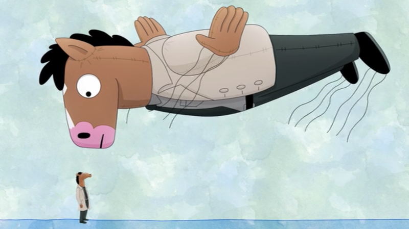 Illustration for article titled BoJack finally
loses the ability to tell truth from television in another crushing
penultimate BoJack Horseman